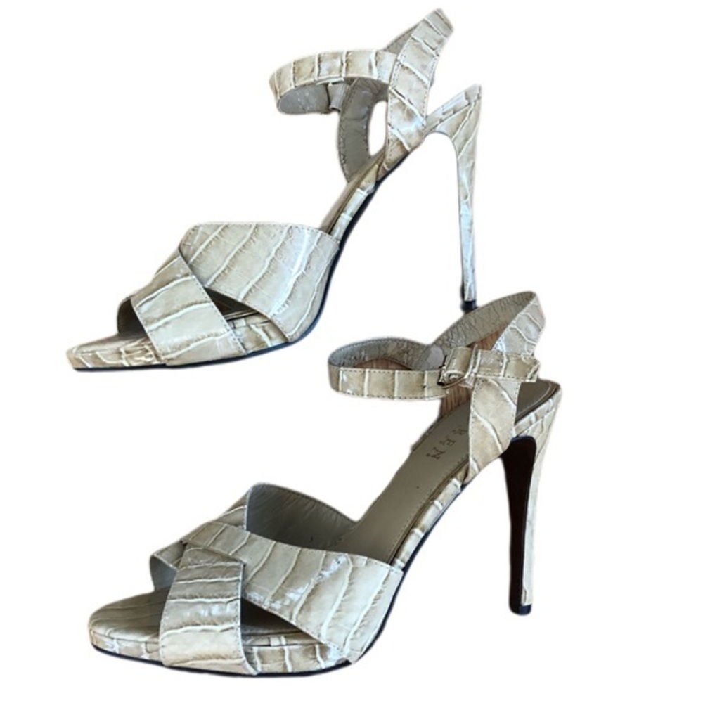 Ralph Lauren Ankle Strap Stiletto Heels